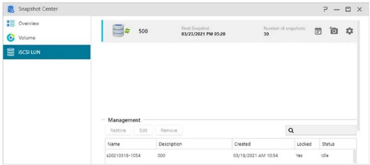 Asustor AS3304T - Iscsi LUN - 1