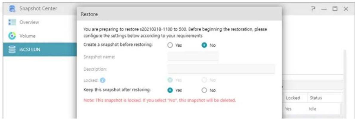 Asustor AS3304T - Restaurer: - 1