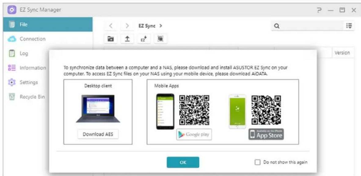 Asustor AS3304T - Asustor EZ sync (AES) - outil de synchronisation PC - 1