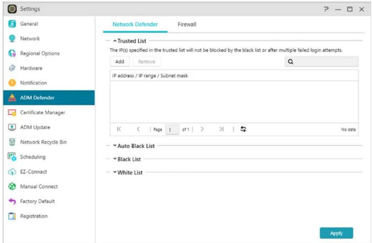 Asustor AS3304T - ADM defender - 1