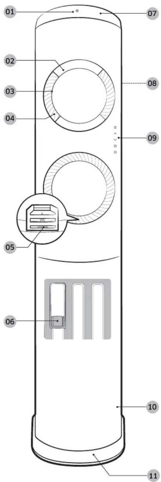 SAMSUNG KJ1100GK9080W - 主机 - 1