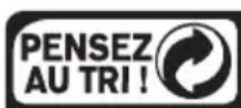NIKON COOLSHOT PRO II STABILIZED - F Symbole pour la collecte selective applicable aux pays europeens - 3