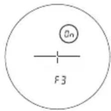 NIKON COOLSHOT PRO II STABILIZED - Switching the electronic sound (F3) ON or OFF - 2