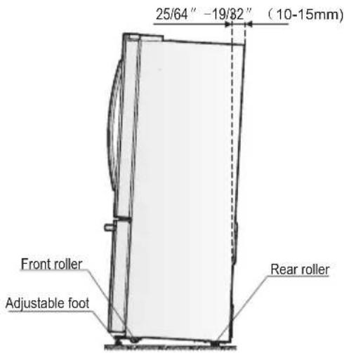 HISENSE RF20N6ASE - Leveling of appliance - 1