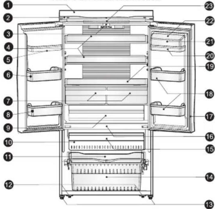 HISENSE RF20N6ASE - Descripción del electrodoméstico - 1
