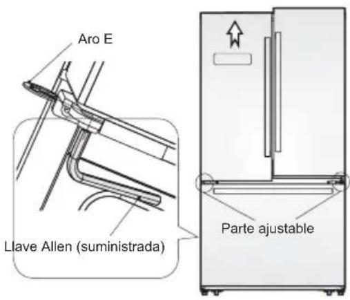 HISENSE RF20N6ASE - Ajuste de las puertas - 1