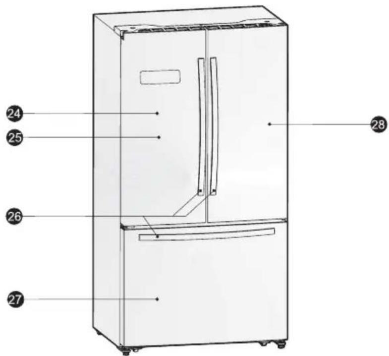 HISENSE RF20N6ASE - Description of the appliance - 2