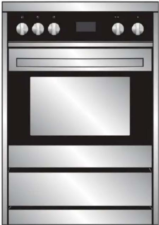 HISENSE HER30FSC - Cuisinière autoportante electrique de 30 po. - 1
