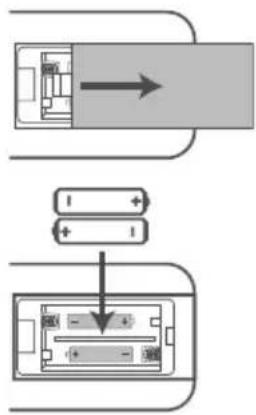 HISENSE HS205 - Replace the Remote Control Battery - 1