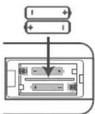 HISENSE HS205 - Sustituir la batería del mando a distancia - 2
