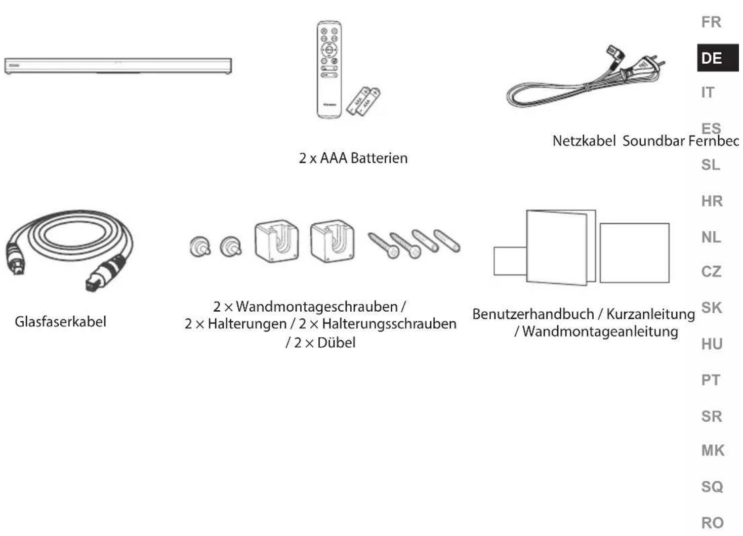 HISENSE HS205 - Lieferumfang - 1