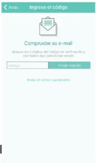HISENSE DH70W1WG - Método para el registro e inicio de sesión - 3