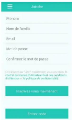 HISENSE DH70W1WG - Mé thode de connexion et d'enregistrement - 2