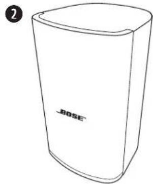 BOSE DesignMax DM5SE - Orientation de l'enceinte - 2