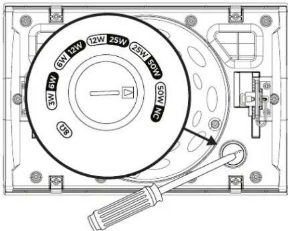 BOSE DesignMax DM5SE - Ustawenia gólsnika - 1