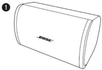 BOSE DesignMax DM5SE - 扬声器朝向 - 1