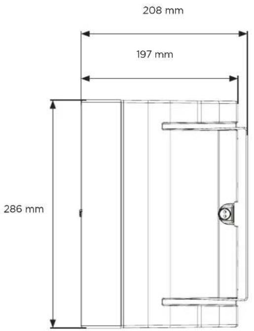 BOSE DesignMax DM5SE - 製品寸法 - 1