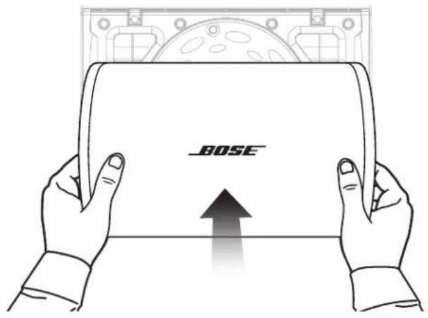 BOSE DesignMax DM5SE - Fissaggio della griglia - 1