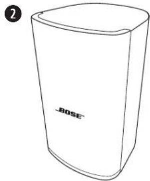 BOSE DesignMax DM5SE - 扬声器朝向 - 2