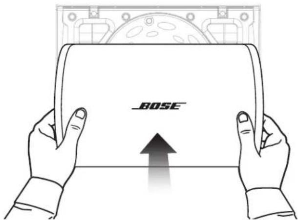 BOSE DesignMax DM5SE - Pose de la grille - 1