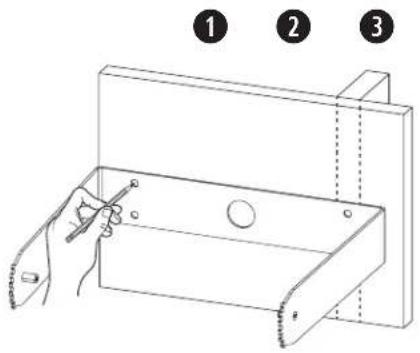 BOSE DesignMax DM5SE - Instalación del soporte - 1