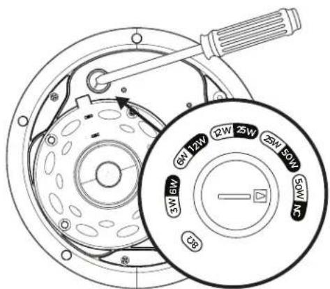 BOSE DesignMax DM5C - Høytalerinnstillinger - 1