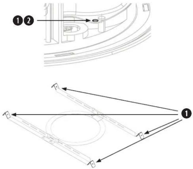BOSE DesignMax DM5C - Verwendung eines Sicherungssseils - 1