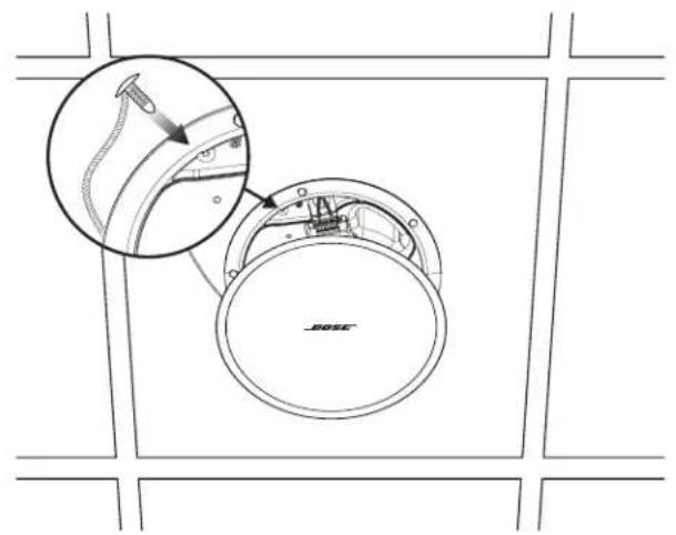 BOSE DesignMax DM5C - Anbringen der Frontabdeckung - 1