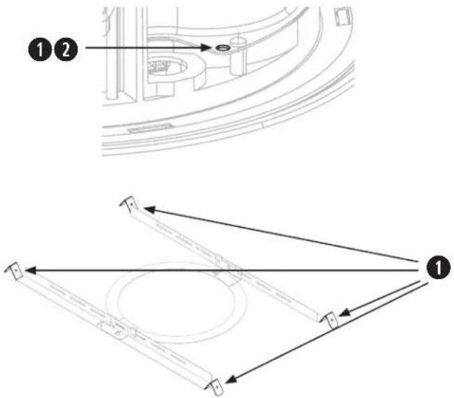 BOSE DesignMax DM5C - Utilisation d'un cable de sécurité - 1