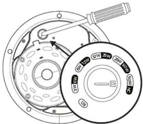 BOSE DesignMax DM5C - Ustawenia gólònika - 1
