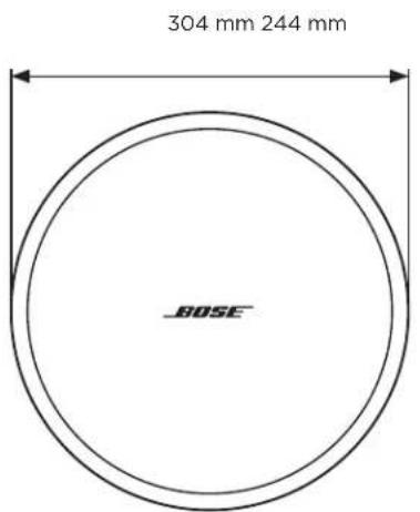 BOSE DesignMax DM5C - Produktmessungen - 1