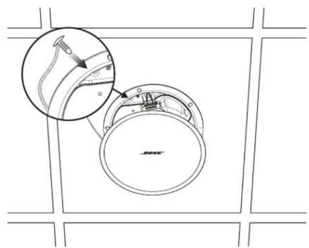BOSE DesignMax DM5C - Attaching the Grille - 1