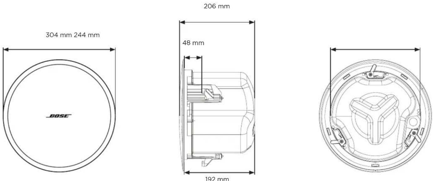 BOSE DesignMax DM5C - Dimensioni del prodotto - 1