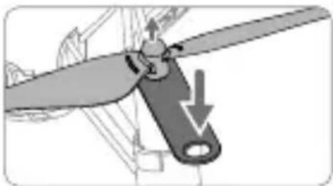 DJI Robomaster TT Tello Talent - Abnehmen der Propeller - 1