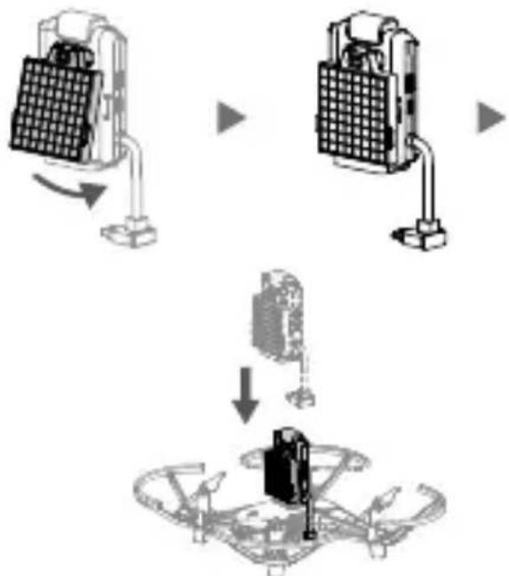 DJI Robomaster TT Tello Talent - Utilisation de la radiocommande open source et de l'affichage à matrice de points avec module de détction spatiale - 1