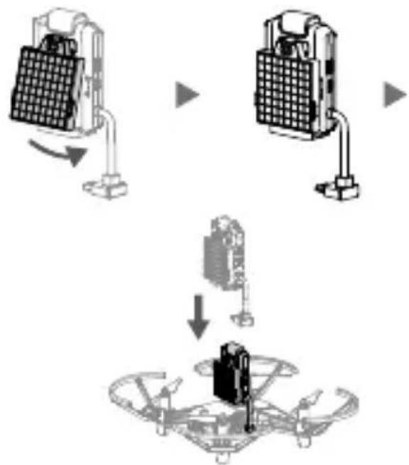 DJI Robomaster TT Tello Talent - Utilizar o controlador de fonte aberta e o modulo de apareção dot-matrix e sensor de distência - 1