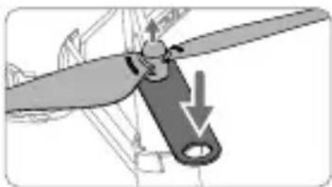 DJI Robomaster TT Tello Talent - De propellers verwijderen - 1