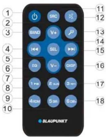 BLAUPUNKT Madrid 170 BT - Připojení/odpojení Bluetooth - 1