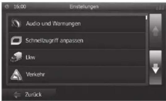 BLAUPUNKT Santa Cruz 370 - Karteneinstellungen - 1
