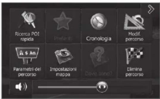 BLAUPUNKT Santa Cruz 370 - Modificare le opzioni di percorso durante la guida a destinazione - 1