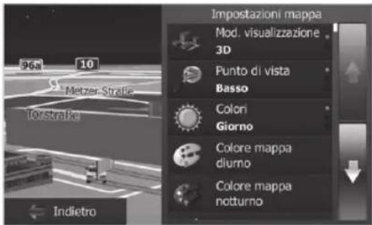 BLAUPUNKT Santa Cruz 370 - Impostazioni mappa - 2