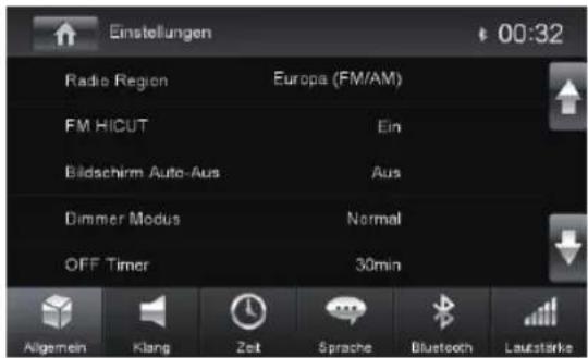 BLAUPUNKT Santa Cruz 370 - Grundeinstellungen - 1