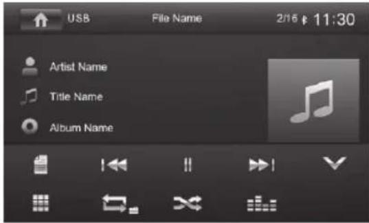 BLAUPUNKT Santa Cruz 370 - Audiotoisto USB:Itä tai microSDHC:Itä - 3