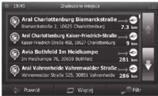 BLAUPUNKT Santa Cruz 370 - Cele specjalne – Points of Interest - 3