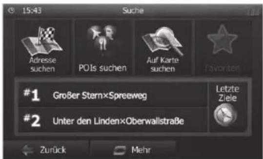 BLAUPUNKT Santa Cruz 370 - Sonderziele - Points of Interest (POI) - 1