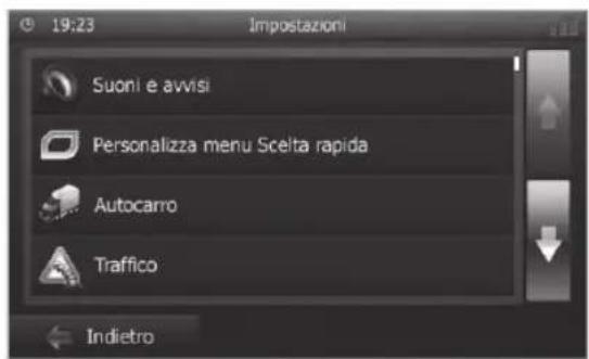 BLAUPUNKT Santa Cruz 370 - Modificare le opzioni di percorso prima della guida a destinazione - 3
