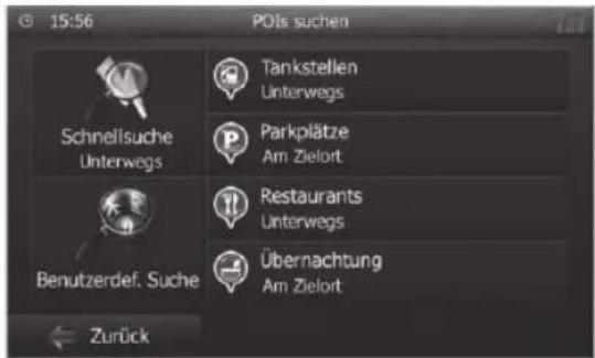 BLAUPUNKT Santa Cruz 370 - Sonderziele - Points of Interest (POI) - 2