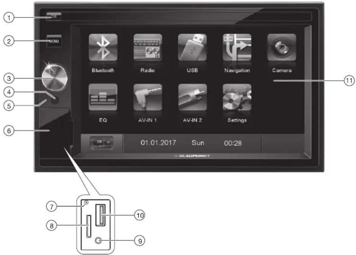 BLAUPUNKT Santa Cruz 370 - Serviço - 1