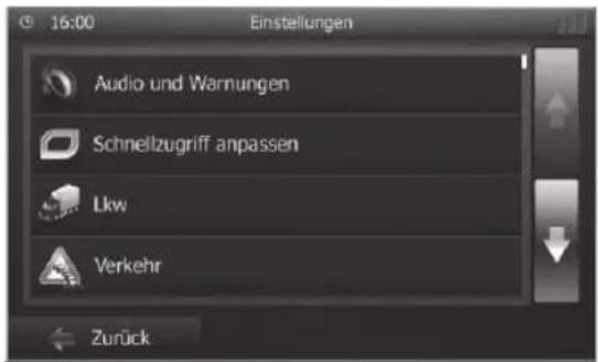 BLAUPUNKT Santa Cruz 370 - Routenoptionen vor der Zielführung anpassen - 2