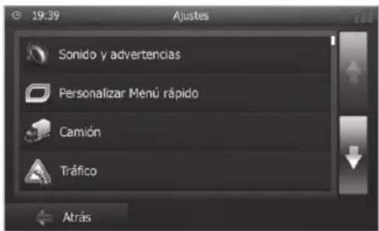 BLAUPUNKT Santa Cruz 370 - Ajustes del mapa - 1